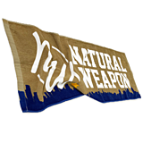 NATURAL WEAPON "NW" TOWEL(BEIGE)