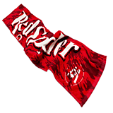 RED SPIDER ”MUFFLER TOWEL" RED